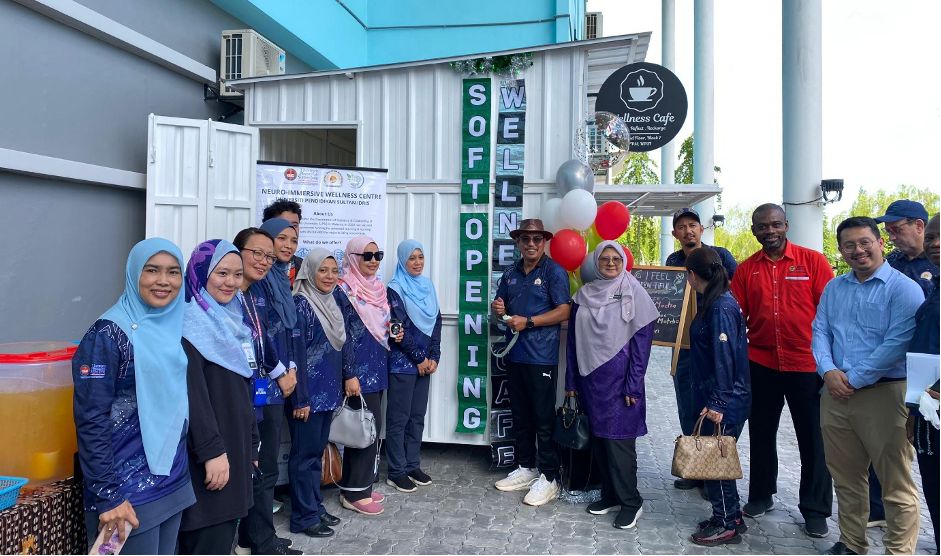 Soft-Opening Wellness Café dirasmikan oleh Dekan Fakulti Pembangunan Manusia