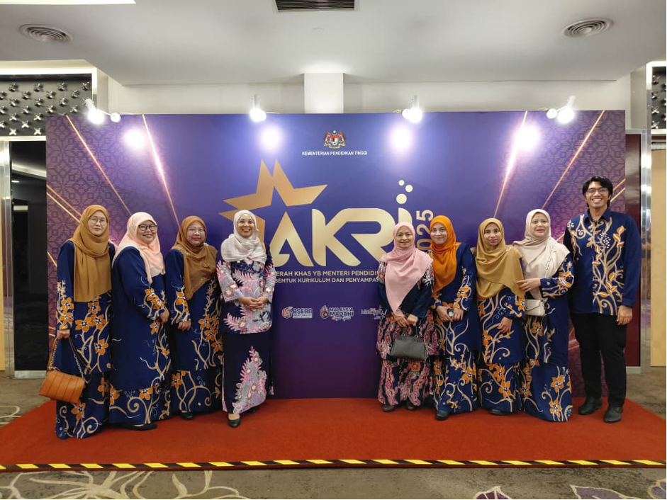 KURIKULUM UPSI DIIKTIRAF EMPAT TERBAIK DI MALAYSIA DALAM AKRI 2025