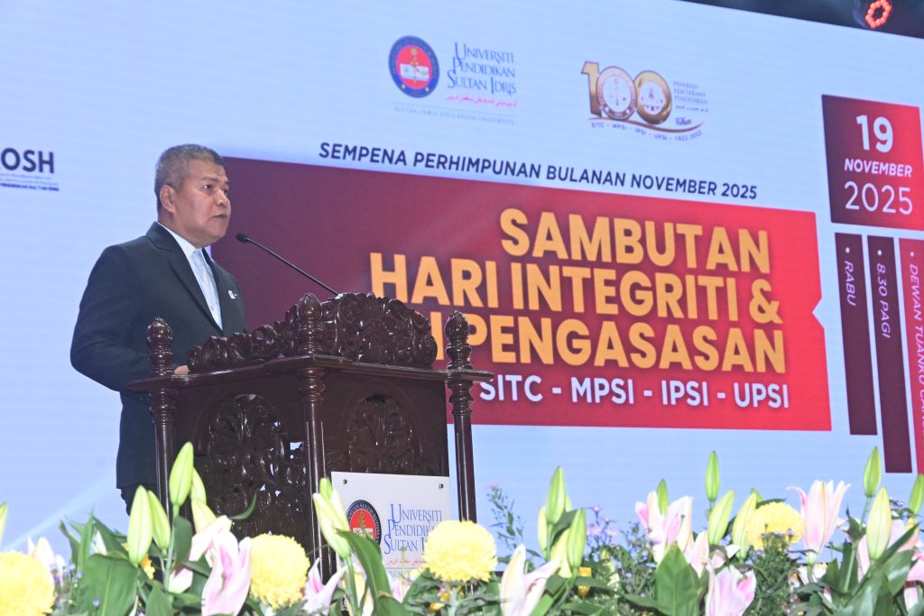 UPSI lancar lima inisiatif integriti perkukuh tadbir urus universiti