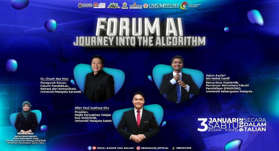 Gambar senarai Panel bagi Sesi Forum