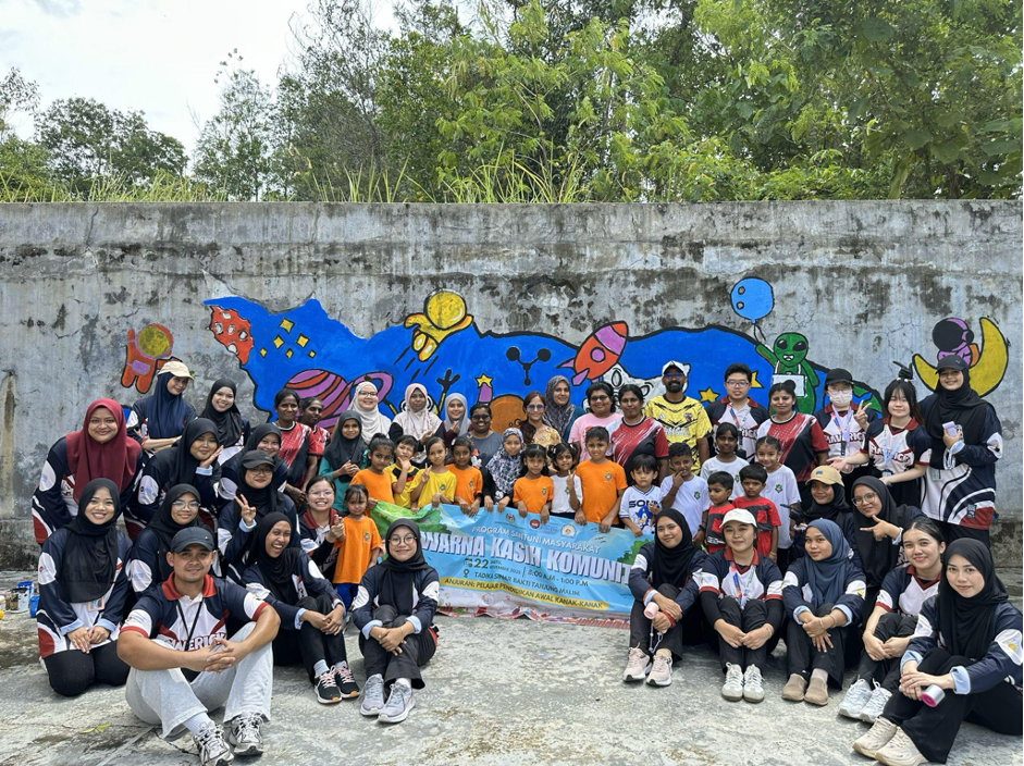 Program Santuni Masyarakat: Warna Kasih Komuniti Warnai Tadika Sinar Bakti