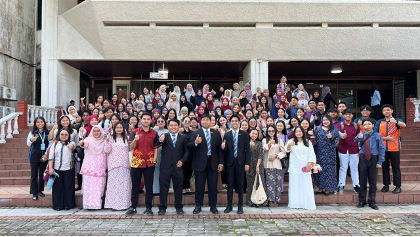 Majlis Perwakilan Pelajar UPSI bersama 100 orang mahasiswa Borneo dari Sabah dan Sarawak menyertai Karnival Pengangkutan Siswa MADANI & FlySiswa 2026.