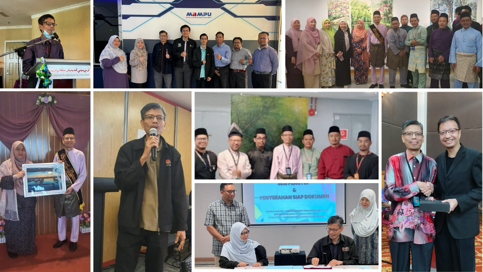 Antara kenangan Encik Shahrul Azlan dalam beberapa program sepanjang tempoh perkhidmatan beliau.