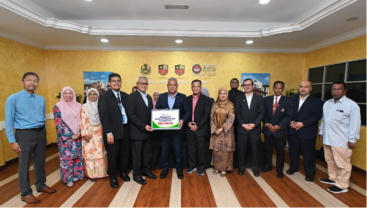 Bersama barisan ahli jemaah haji 2026 kakitangan Universiti Pendidikan Sultan Idris.