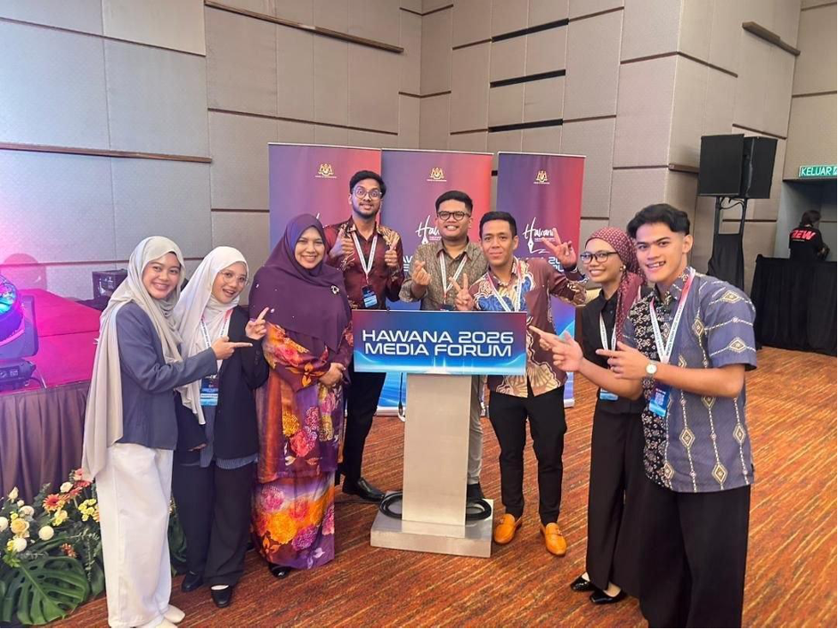 Gambar individu yang terlibat di Forum Media HAWANA 2026