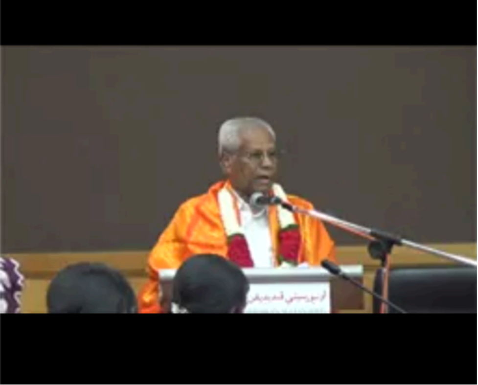 YB Dato Sivanesan merasmikan program The Sixth International Conference On Research In Tamil Education 2026