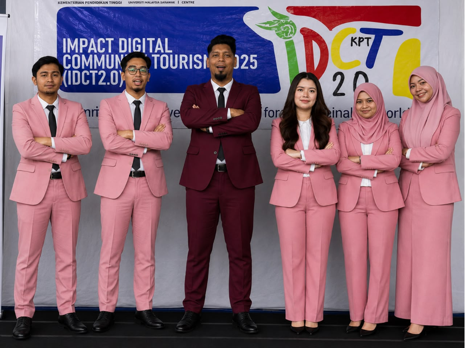 Ahli pasukan Kembara Van Pink dari UPSI