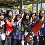 Stargazers UPSI Semarakkan Minggu STEM SMK Proton City Melalui Pencerapan Matahari