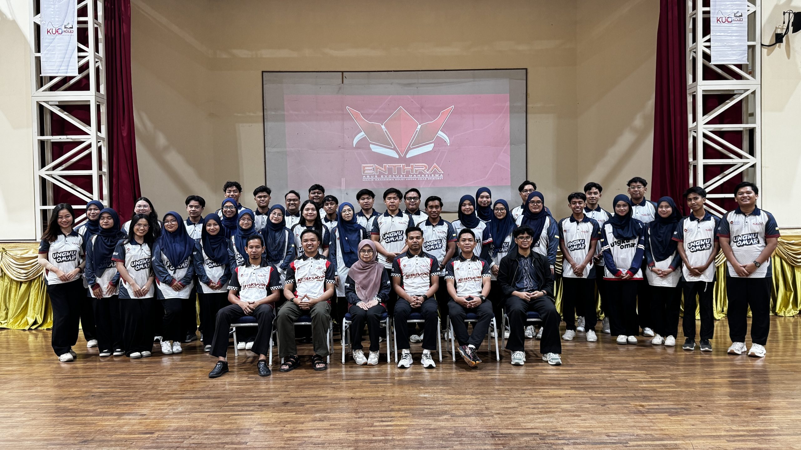 Barisan kepimpinan baharu ENTHRA MMK KUO Sidang 2026_2027