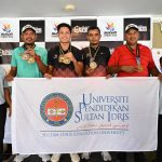 PASUKAN GOLF UPSI RAIH DUA EMAS DI SUKAN ANTARA UNIVERSITI AWAM MALAYSIA KE-46